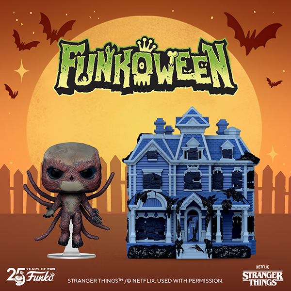 Stranger Things Pop! Vecna and Pop! Town Creed House
